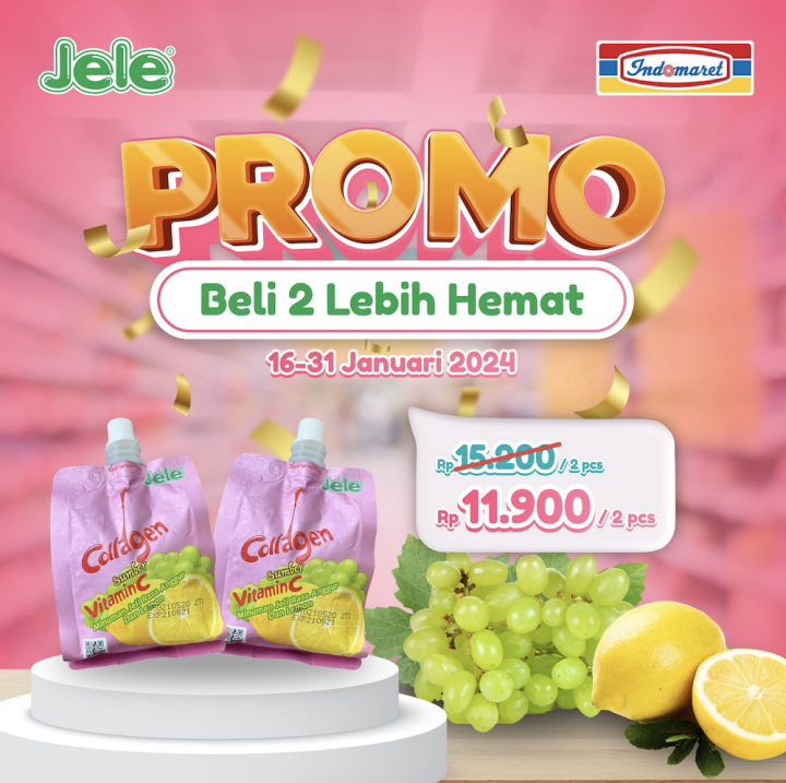 Promo Beli 2 pcs JELE lebih hemat